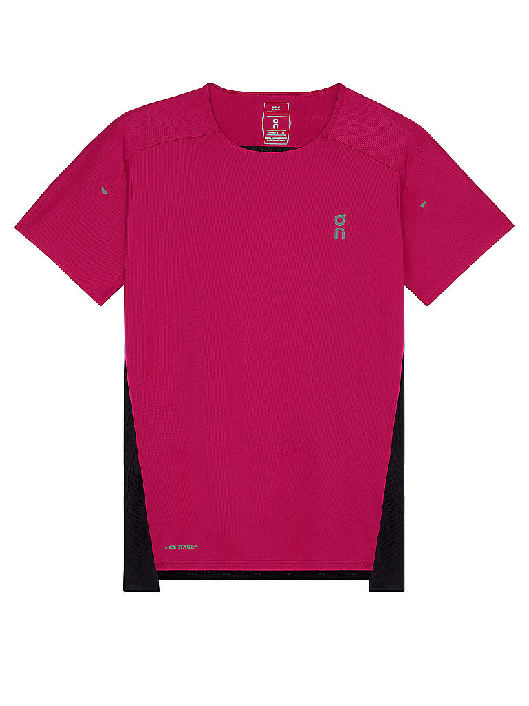 Maglietta da running da dna Performance-T rosso scuro L
