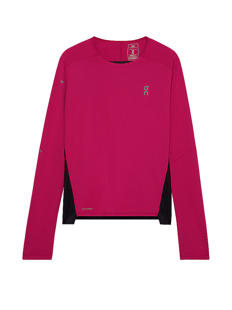 Maglietta da running da dna Performance Lg-T rosso scuro L