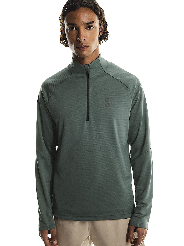 Maglia da running Climate da uomo oliva S