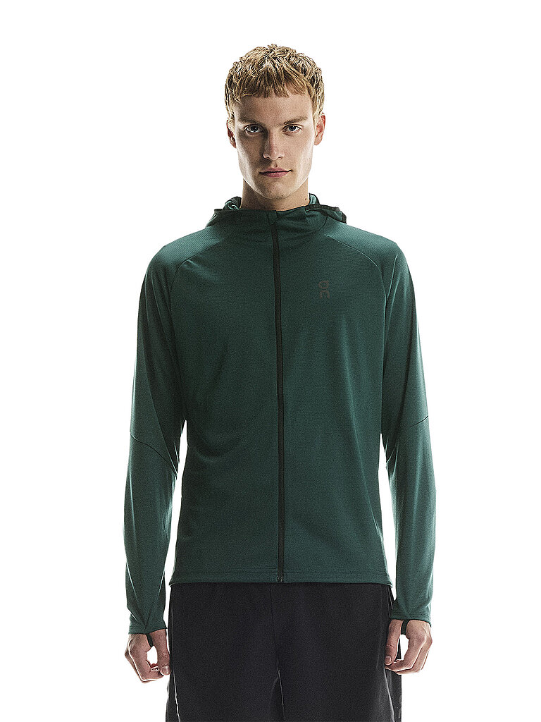 Giacca da running da uomo Climate Zip Hoodie blu XL