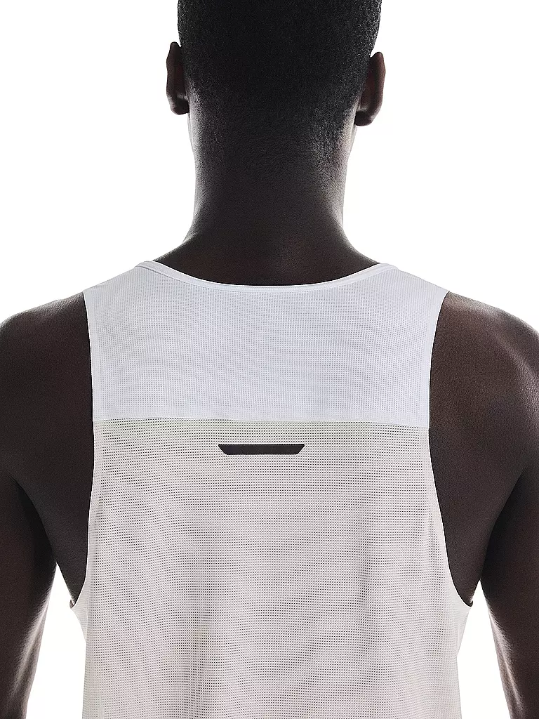 ON | Canotta da running performance da uomo | Bianco