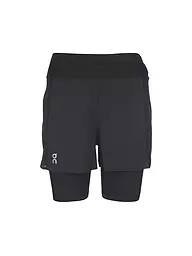 ON | Damen 2in1 Laufshort Active | Nero