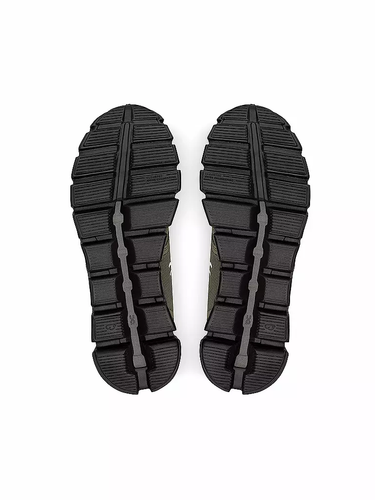 ON | Damen Freizeitschuhe Cloud 5 Waterproof OLIVE / BLACK | Oliva