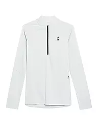 ON | Zipshirt funzionale Climate da donna | Grigio chiaro
