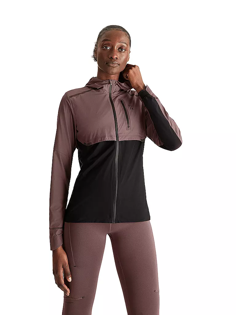 ON | Damen Laufjacke Weather | Lilla