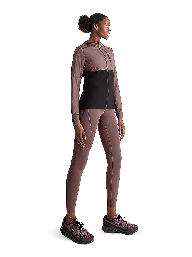ON | Damen Laufjacke Weather | Lilla