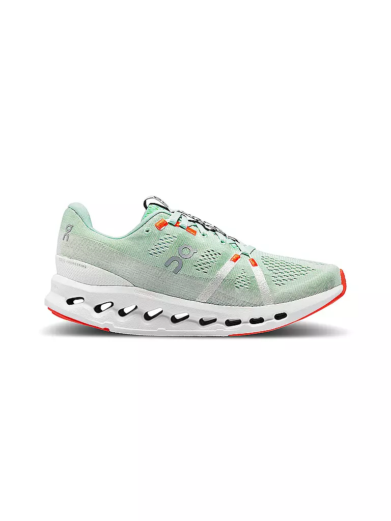 ON | Damen Laufschuhe Cloudsurfer CREEK WHITE | Verde