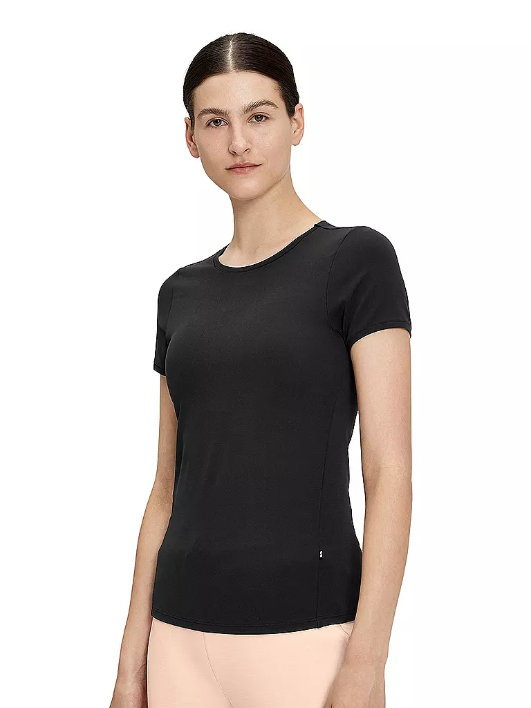 ON | Damen Laufshirt Movement-T | Nero
