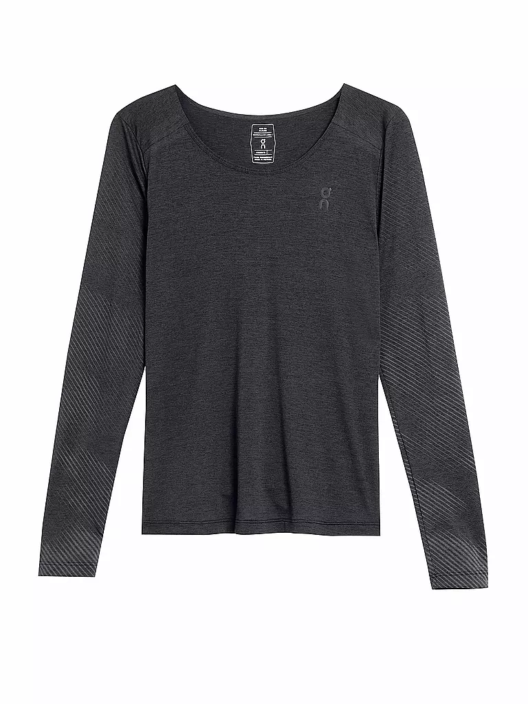 ON | Damen Laufshirt Performance Long-T Lumos | Nero