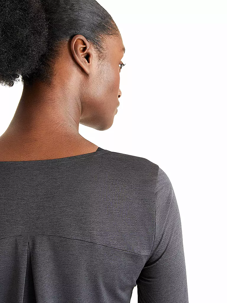ON | Damen Laufshirt Performance Long-T Lumos | Nero
