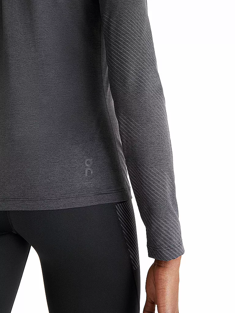 ON | Damen Laufshirt Performance Long-T Lumos | Nero