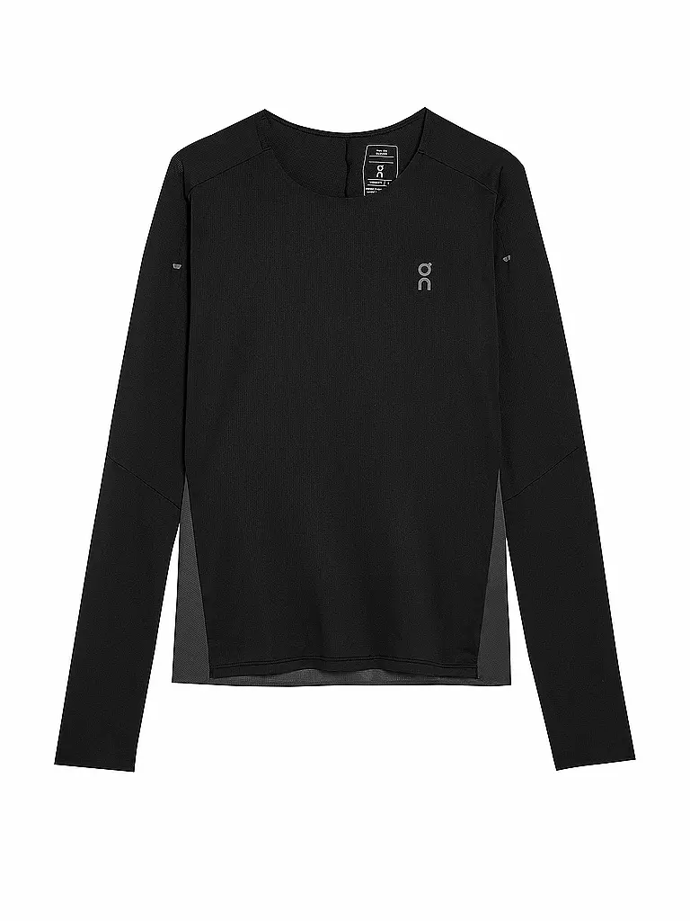 ON | Damen Laufshirt Performance Long-T | Nero