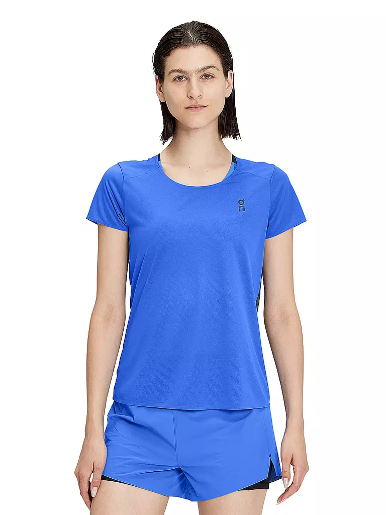 ON | Damen Laufshirt Performance-T | Blu
