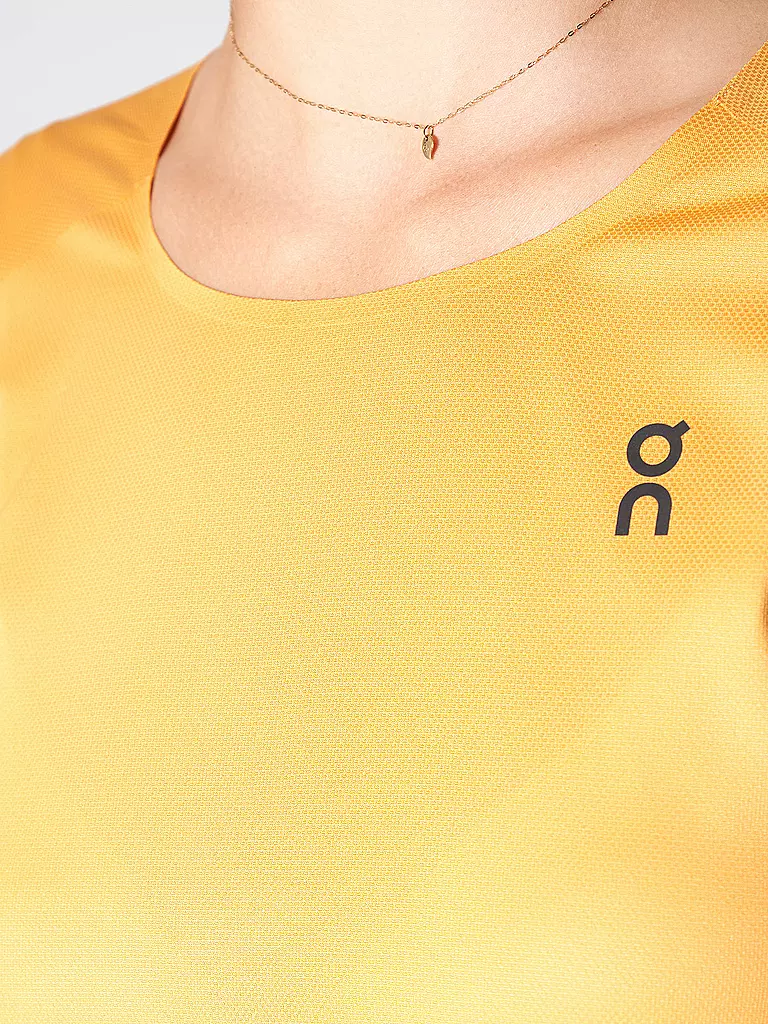 ON | Damen Laufshirt Performance-T | Arancione