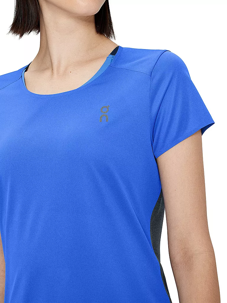 ON | Damen Laufshirt Performance-T | Blu