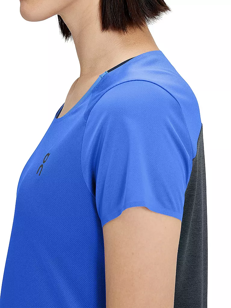 ON | Damen Laufshirt Performance-T | Blu