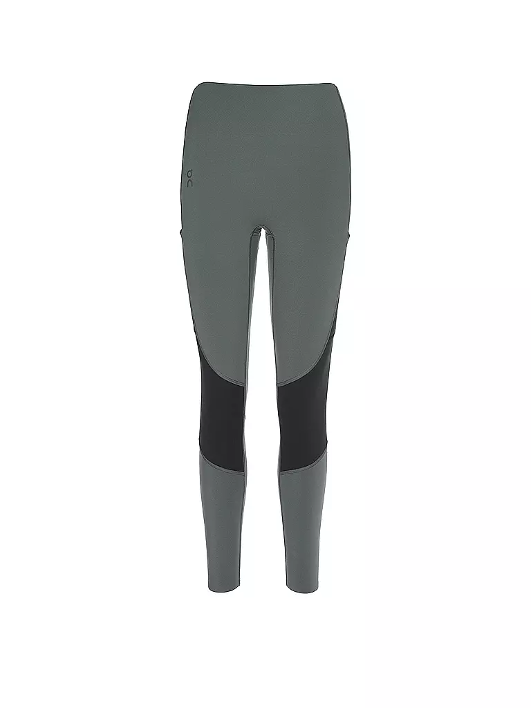 ON | Damen Tight Trek | Verde scuro