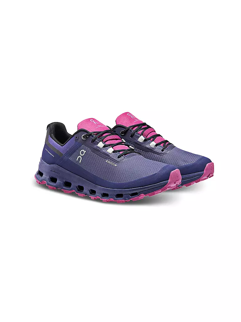 ON | Damen Traillaufschuhe Cloudvista Waterproof FLINT ACAI | Lilla