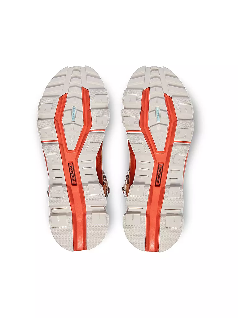 ON | Damen Wanderschuhe Cloudrock 2 Waterproof COPPER/FLARE | Fucsia