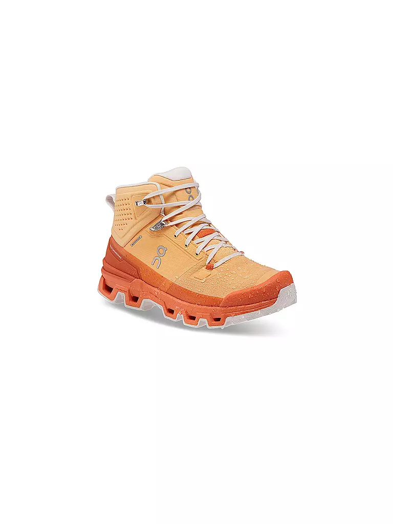 ON | Damen Wanderschuhe Cloudrock 2 Waterproof COPPER/FLARE | Fucsia