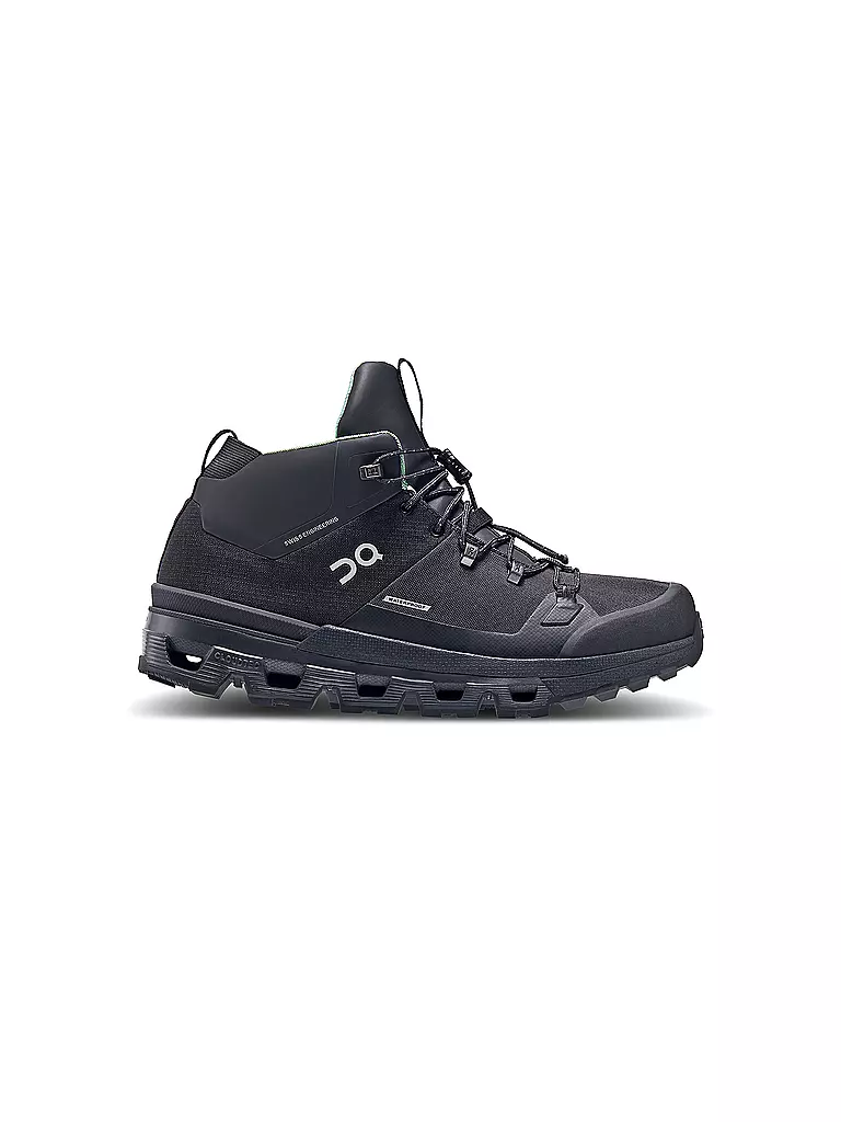 ON | Damen Wanderschuhe Cloudtrax Waterproof BLACK | Nero