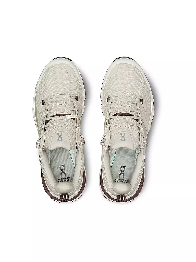 ON | Damen Wanderschuhe Cloudwander Waterproof | Beige