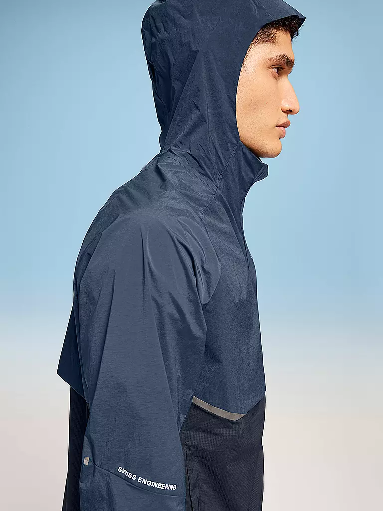 ON | Giacca da running Core da uomo | Blu