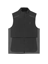 ON | Gilet da running da donna Weather Vest | Nero