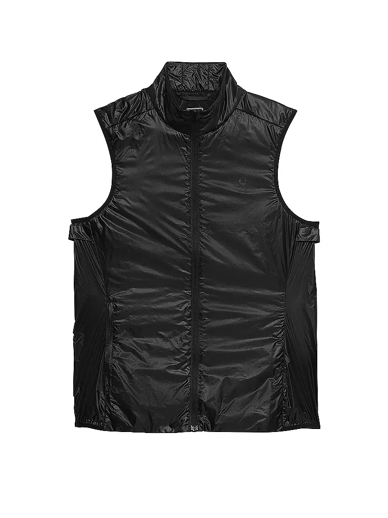 ON | Gilet da running da donna Weather Vest | Nero