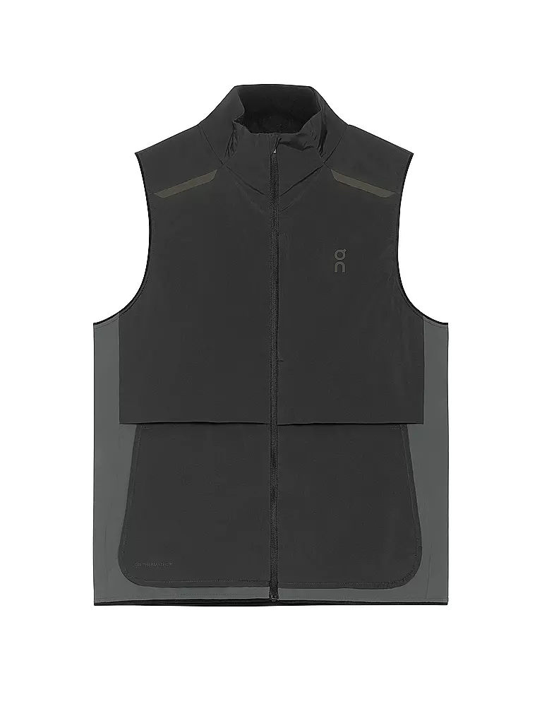 ON | Gilet da running da donna Weather Vest | Nero