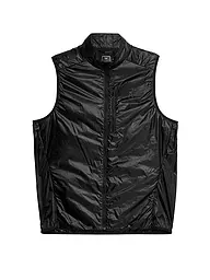 ON | Herren Laufweste Weather Vest | Nero