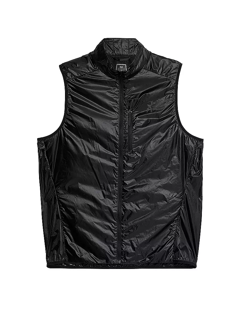 ON | Gilet da running da uomo Weather Vest | Nero