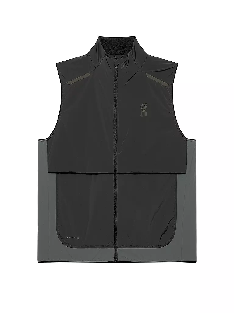 ON | Gilet da running da uomo Weather Vest | Nero