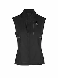 ON | Gilet da running Weather da donna | Nero