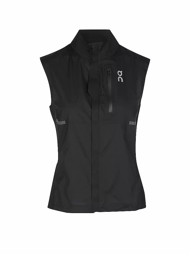 ON | Gilet da running Weather da donna | Nero