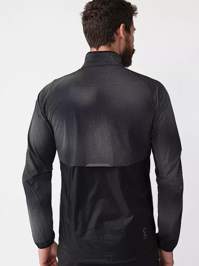 ON | Herre Laufjacke Weather Lumos | Nero
