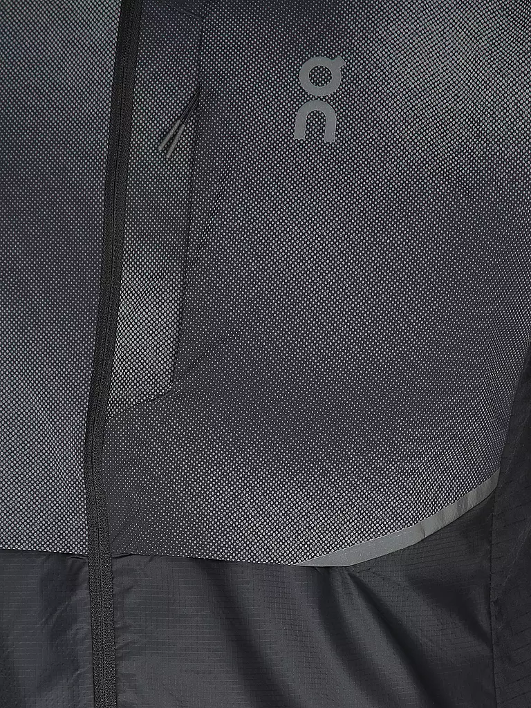 ON | Herre Laufjacke Weather Lumos | Nero