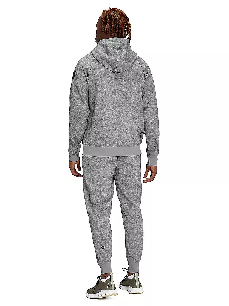 ON | Herren Kapuzenjacke Zipped Hoodie | Grigio