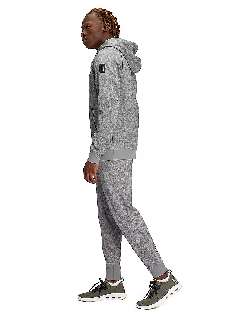 ON | Herren Kapuzenjacke Zipped Hoodie | Grigio