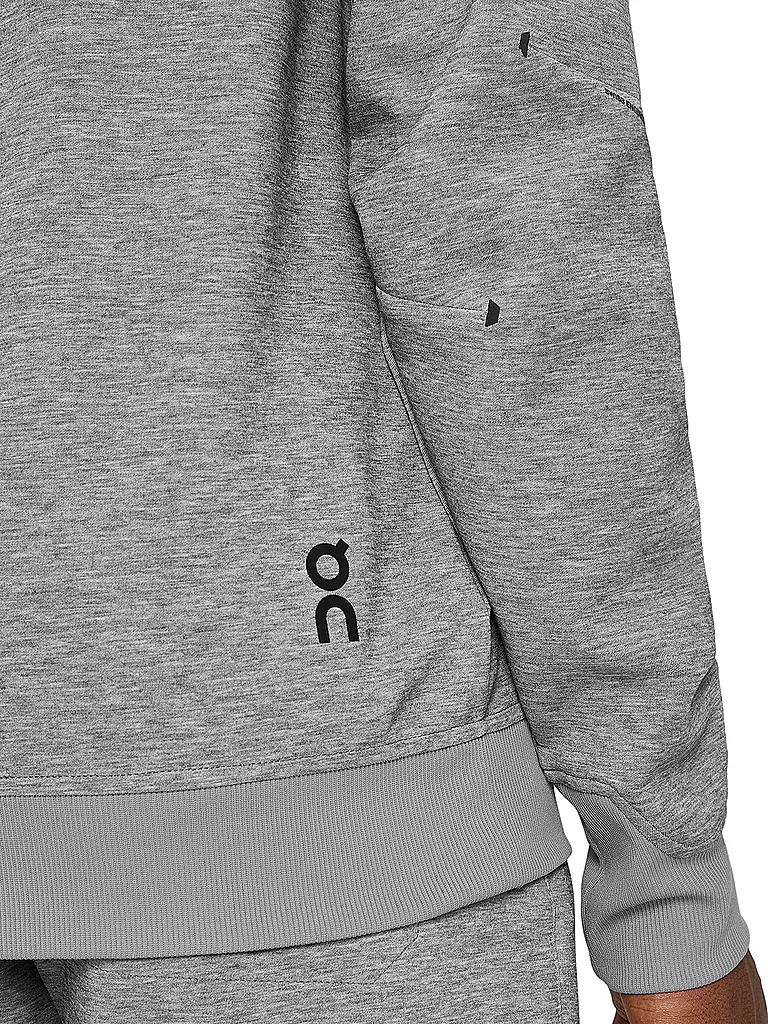ON | Herren Kapuzenjacke Zipped Hoodie | Grigio