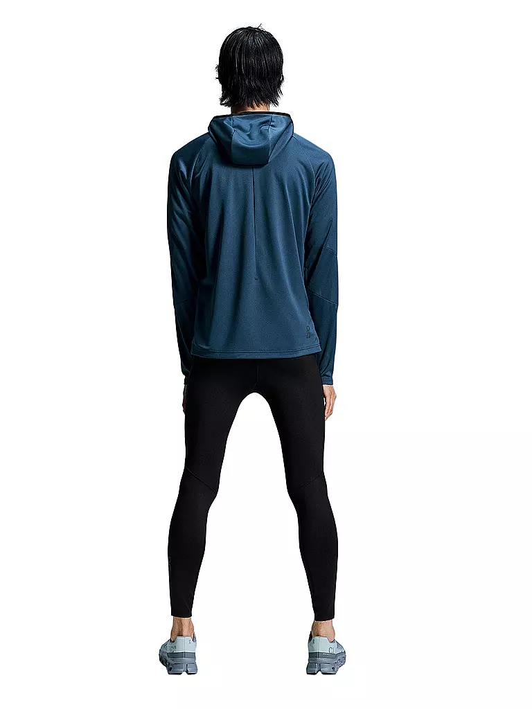 ON | Herren Laufjacke Climate Zip Hoodie | Blu