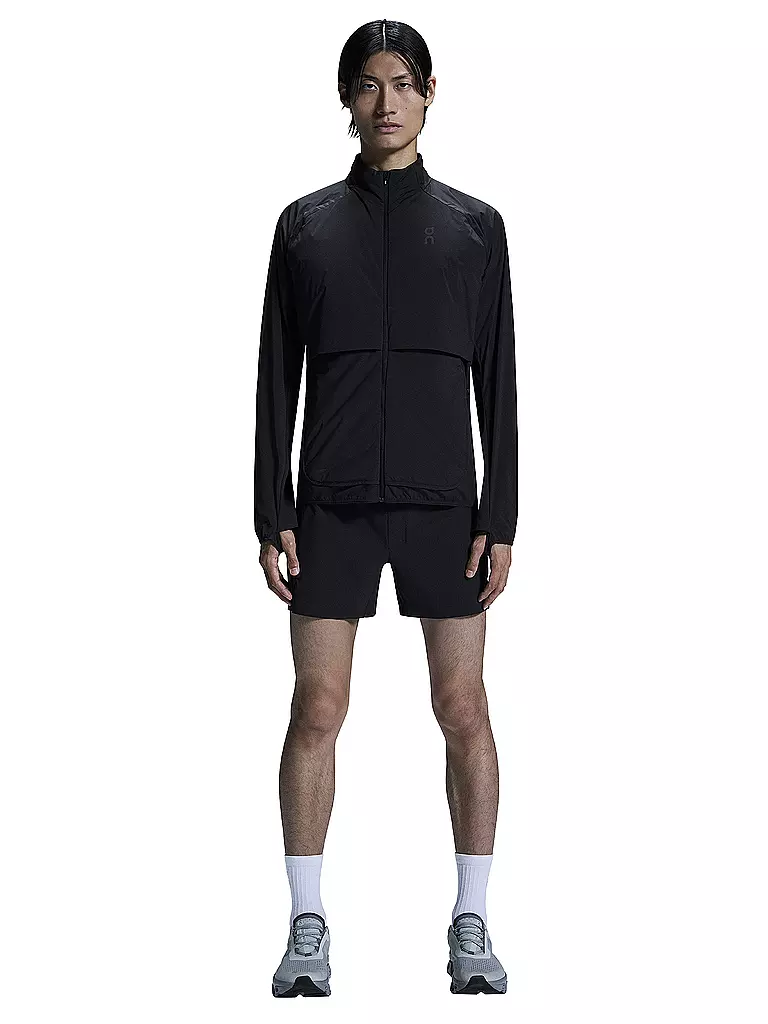 ON | Herren Laufjacke Weather Insulated | Nero