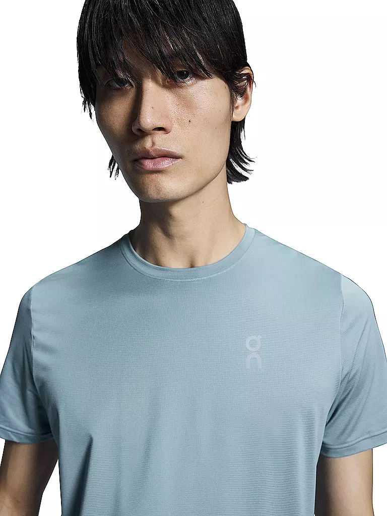 ON | Herren Laufshirt Core-T | Blu chiaro