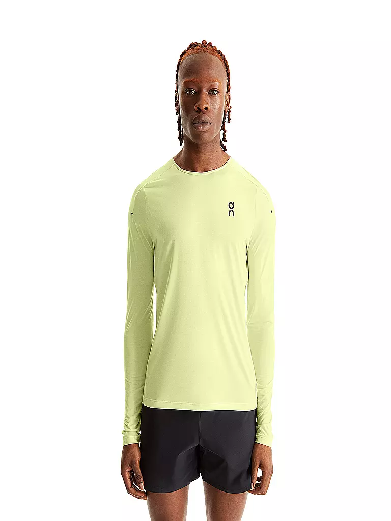 ON | Herren Laufshirt Perfomance Long-T | Verde chiaro