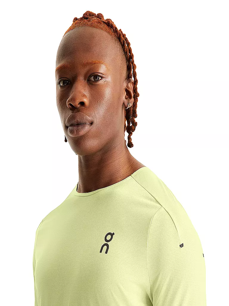ON | Herren Laufshirt Perfomance Long-T | Verde chiaro