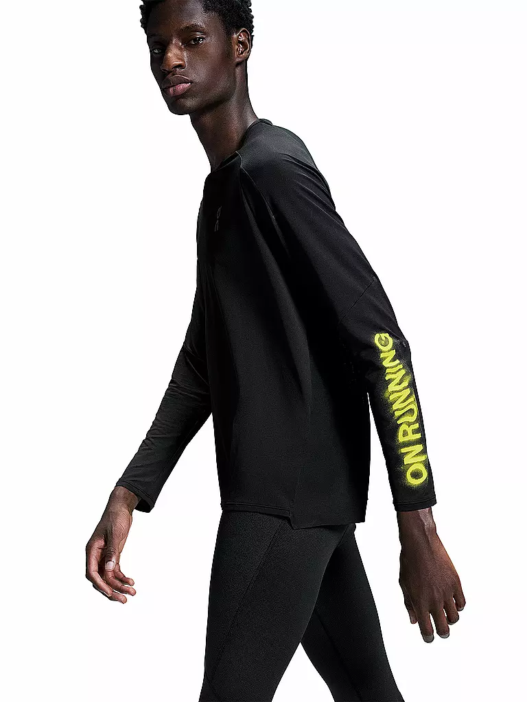 ON | Herren Laufshirt Performance Lumos | Nero