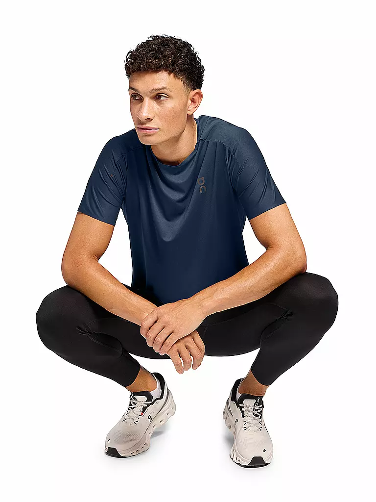ON | Herren Laufshirt Performance-T | Blu
