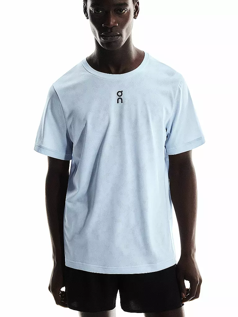 ON | Herren Laufshirt Trail-T | Blu chiaro