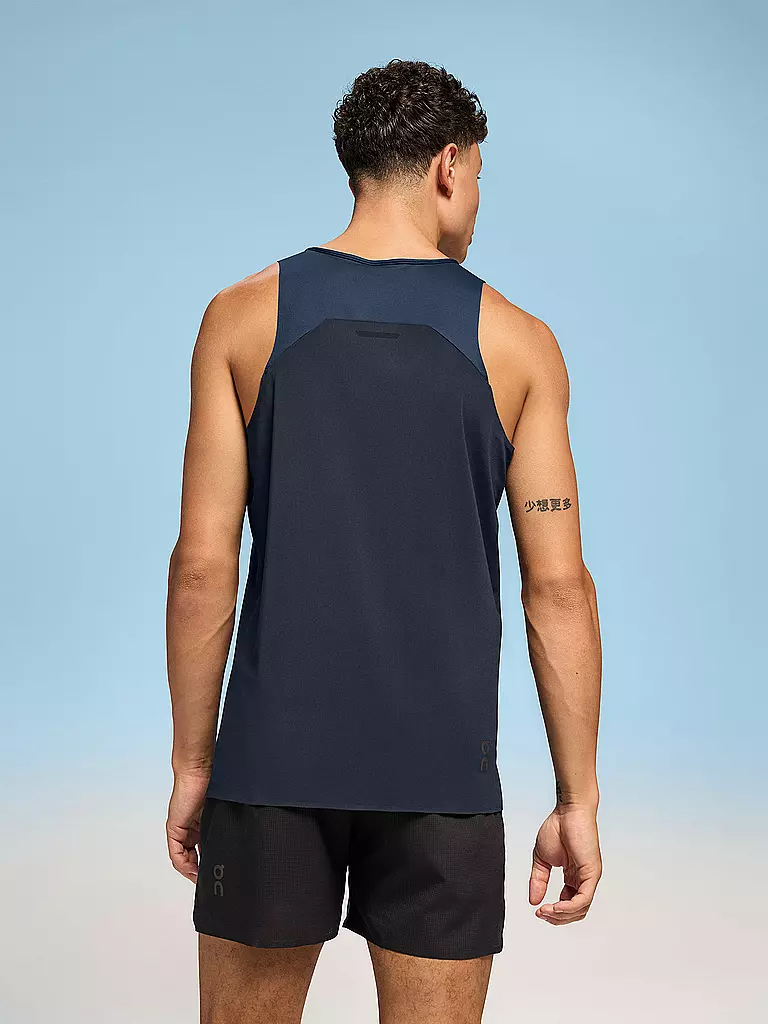 ON | Herren Lauftank Performance | Blu