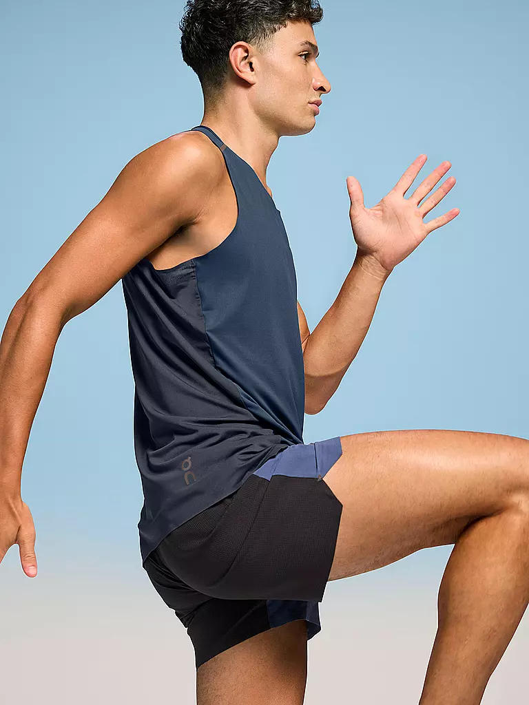 ON | Herren Lauftank Performance | Blu